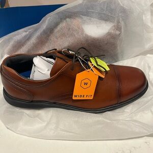 Brown Oxford Dress shoe size 10 wide